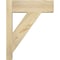 Ekena Millwork Traditional Block Rough Sawn Outlooker, Douglas Fir, 6"W x 16"D x 20"H OUT06X16X20TRA05RDF - alternate 2